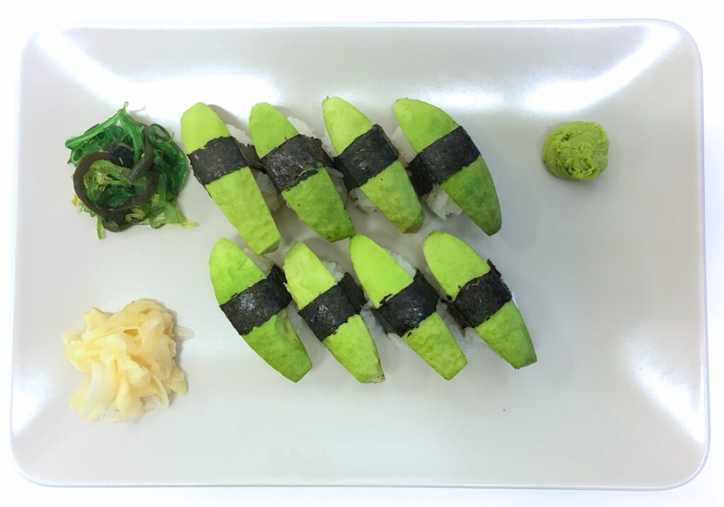 8 bitar avocado