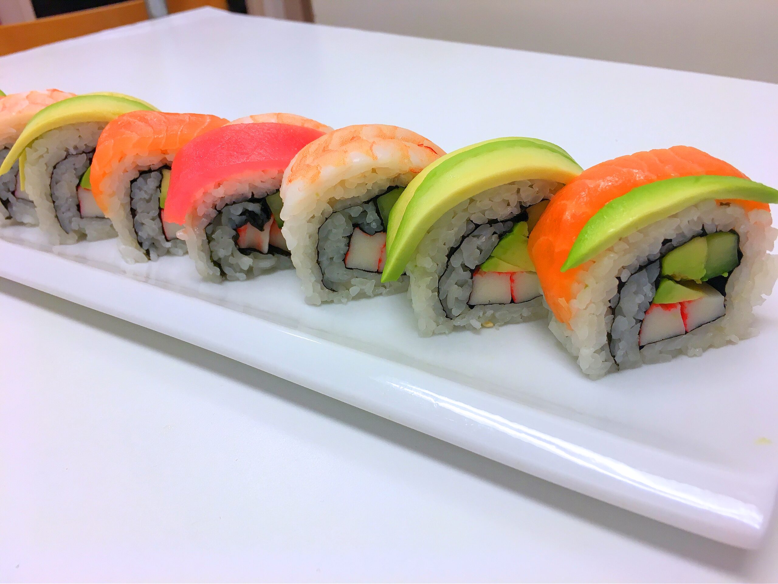 Rainbow rolls 1